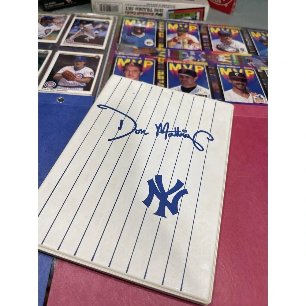 90s Late 80s Baseball cards Cincinnati Reds Tops MVP Cubs Collector Set